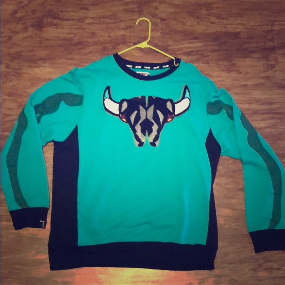 Bulls Jordans horn sweater